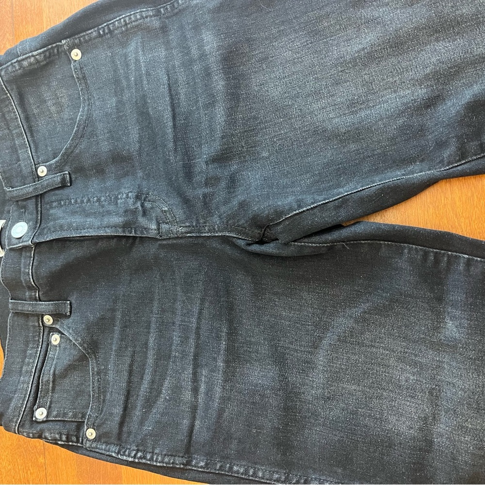 Womens J Crew Denim Black Jeans